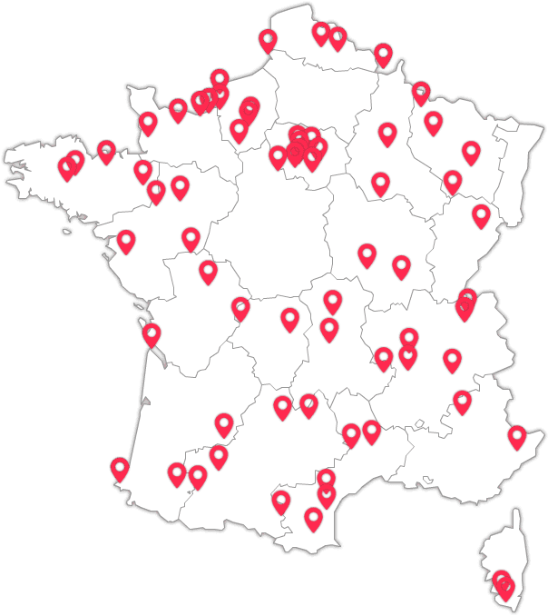 Chronometrage.com carte